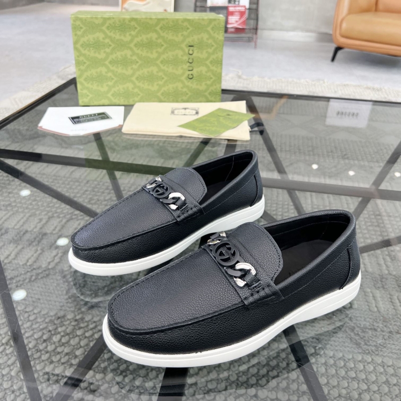 G*u*i leather shoes